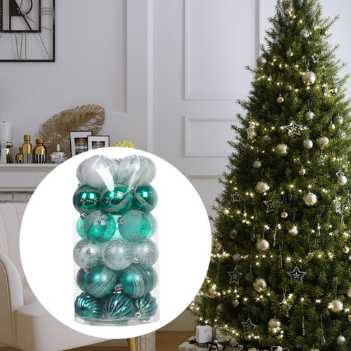 30 Piezas De Adornos Navideños Decorativos, Pequeños