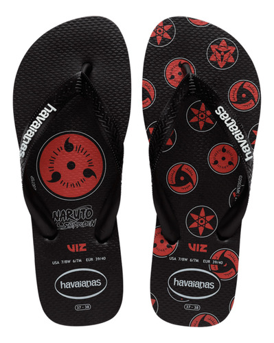 Chinelo Masculino Havaianas Top Naruto