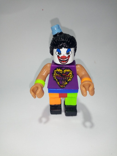 Figura Muñeco Lucha Libre Luchador Monster Clown Cuadrado