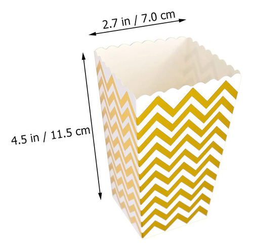 Vasos De Palomitas De Papel Para Palomitas De Maíz, Caja De