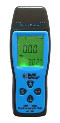 Medidor Campo Magnetico Smart Sensor As 1392
