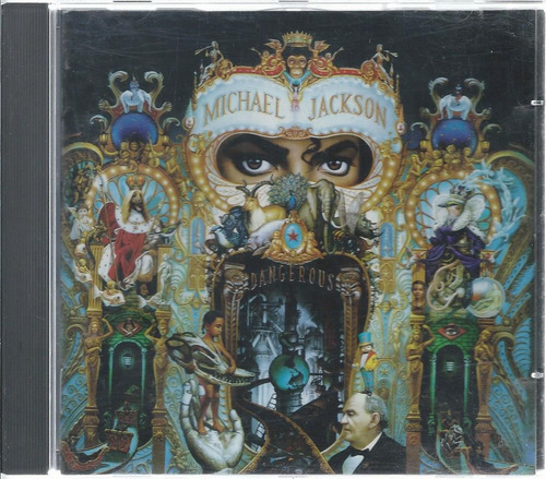 Michael Jackson Dangerous Cd Nacional Edición 1991