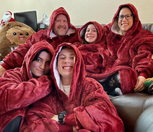 Manta Con Capucha Oversized Catalonia, Sudadera Cómoda De
