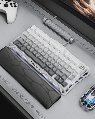 Teclado Mecánico Inalámbrico Para Juegos Gravastar Mercury K