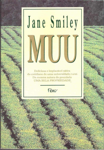 Muu, De Jane Smiley. Editora Rocco, Capa Dura Em Português