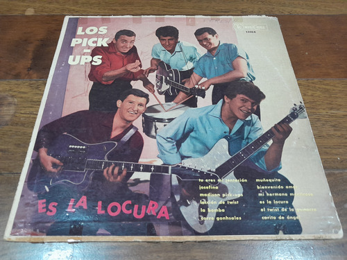 Vinilo - Los Pick-ups - Es La Locura - Arg - 1962