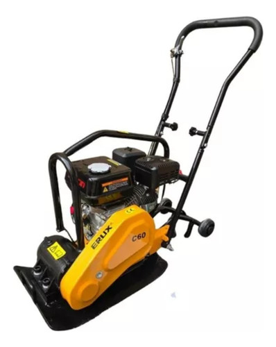 Placa Compactadora A Gasolina 60kg 6.5hp - Motor Loncin