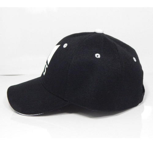 Imagen 2 de 3 de Bts Bangtan Boys Gorra Negro Franja Blanca Army Puertas