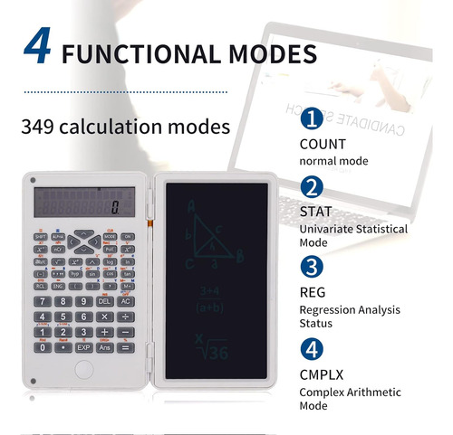 Calculadora Básica Con Pantalla Lcd Y Tableta De Escritura
