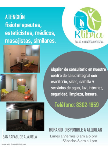 Imagen 1 de 6 de Alquiler De Consultorio En San Rafael De Alajuela