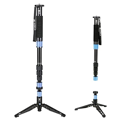 Monopod Camara Profesional Am 204v Pie Traible Base 17.6