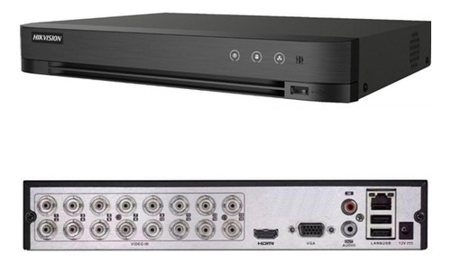 Dvr Hikvision 16 Cámaras, 1080p, Seguridad Ds-7216hghi-m1