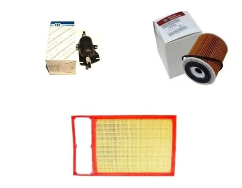 Kit Filtro Aceite Nafta Aire Fiat Siena Linea Etorq