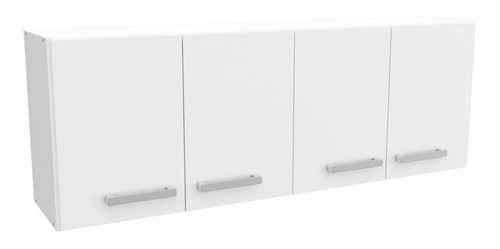 Alacena Mosconi 1.40 Mts Revestida 3 Puertas Simil Platinum