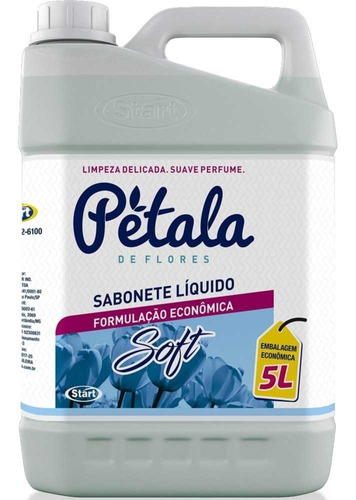 Sabonete Líquido 5 Litros Pétala De Flores Soft Promoção