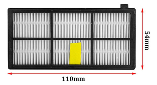 Cepillo Lateral Para Roomba 960 900 891 800 Series Hepa Fil