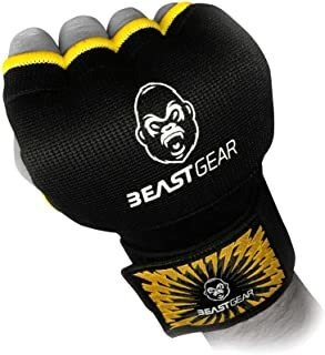 Beast Gear Envolturas De Mano Para Guantes De Boxeo, Para Ho
