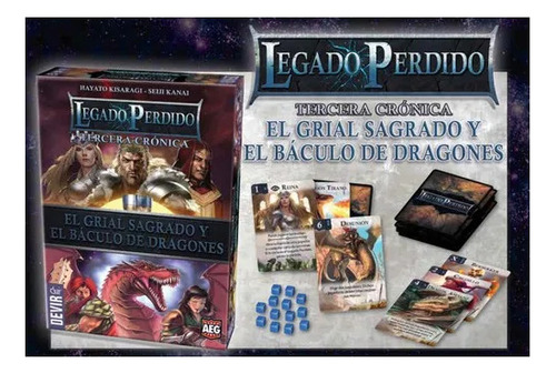 Juego De Mesa El Grial Sagrado Y El Baculo De Dragones Devir