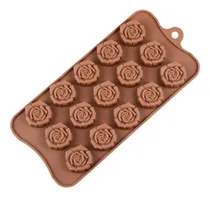 Comprar Molde Silicona,  Velas,  Jabones,  Repostería. Rosas 15 Cav