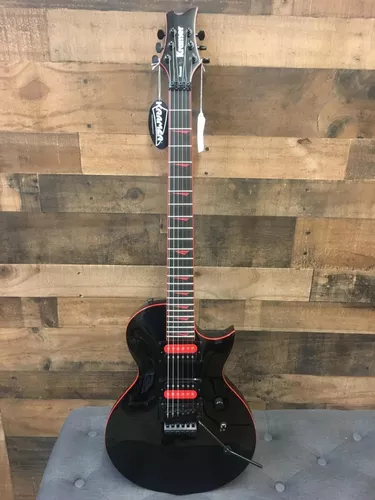 Kramer Assault 220 Black Guitarra Eléctrica Floydrose 
