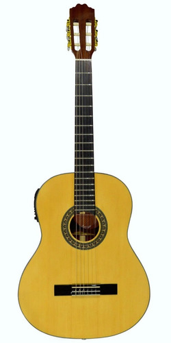 La Sevillana Ur-6eq Guitarra Clásica Electroacústica Abeto 