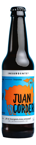Cerveza Artesanal Insurgente Juan Cordero Botella