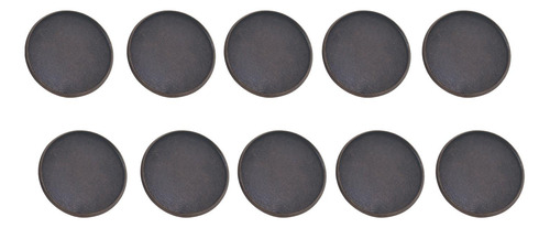 10 Broches De Broche Con Base De Disco Para Ramillete,