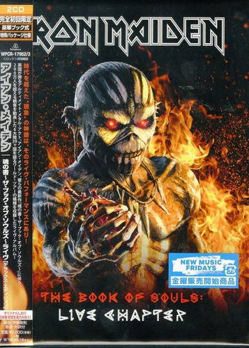 Iron Maiden The Book Of Souls (2cd Book) Japones Nuevo