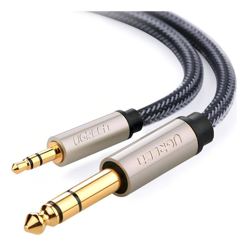 Cable de audio Ugreen macho/macho de 3,5 mm a 3,6 mm, 1 m, gris