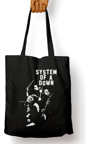 Bolso System Of A Down Silueta (d1450 Boleto.store)