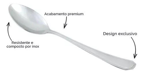 Jogo 6 Facas e 6 Garfos de Mesa Victória em Aço Inox - Jogo 6 Facas e 6  Garfos de Mesa Victória em Aço Inox - Fratelli Inox