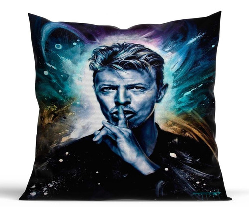 Cojín Decorativo David Bowie D3 (40cm X 40cm)