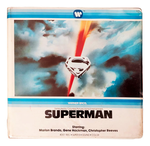 Película Superman En 8mm 400 Feet Reel