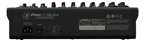 Mixer analógico de interface de 12 canais ProFX12v3 Plus