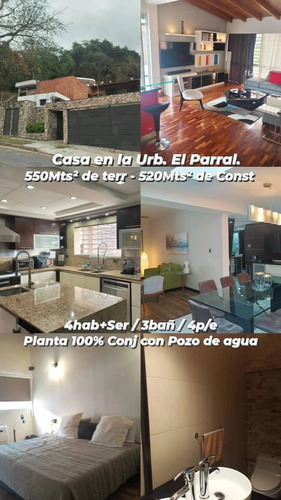 Lore Vende Casa En Urb. El Parral. Calle Privada.  