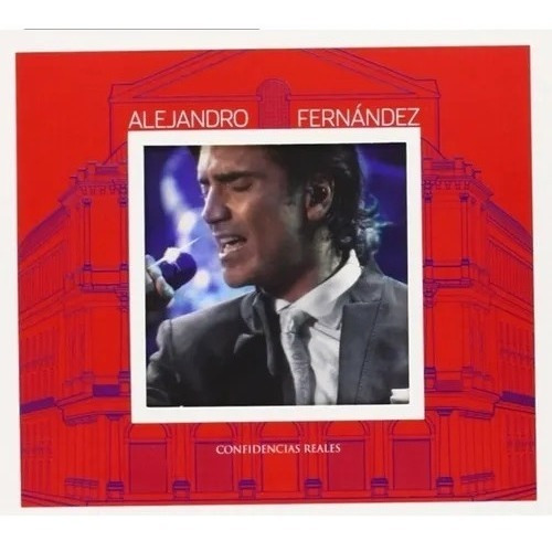 Alejandro Fernandez - Confidencias Reales - Disco Cd + Dvd