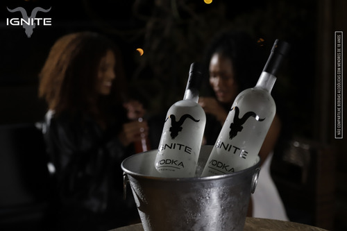 Vodka Premium Ignite Beverage 750ml - 40% Alcool Sem GlĂșten