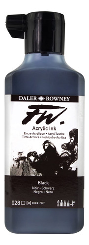 Daler-rowney Fw Tinta Acrilico Para Artista 6.1 Fl Oz 6oz