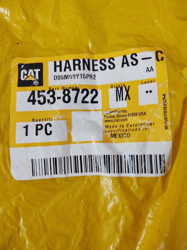 Caterpillar 453-8722 Harness As-c