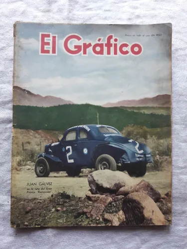 comprar Revista El Grafico N° 1683 Año 1951 Juan Galvez