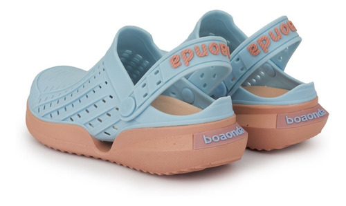 Imagen 4 de 10 de Zueco Mujer Goma Ojotas Boaonda Briganti Zapatillas Samoa