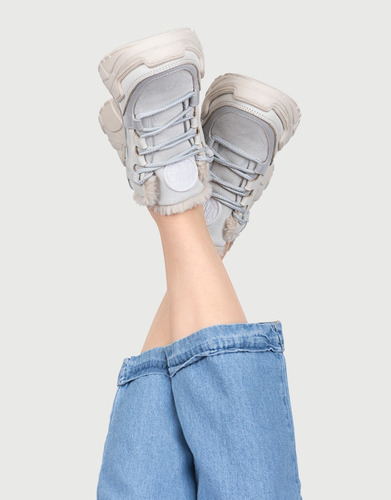 Imagen 4 de 7 de Zapatillas Corderito Viamo Charoita Dama Otoño Invierno