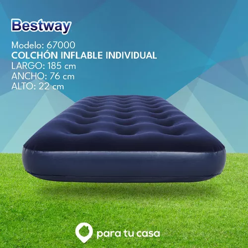 Colchon Inflable Una 1 Plaza Bestway Oferta!