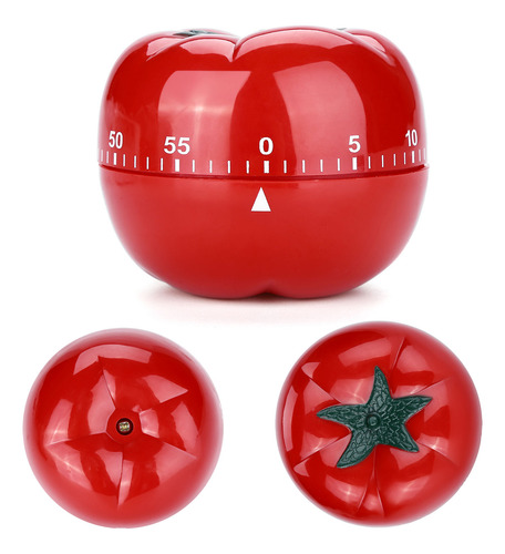 Mecánico En Forma De Tomate 60 Minutos Countdown Temperador