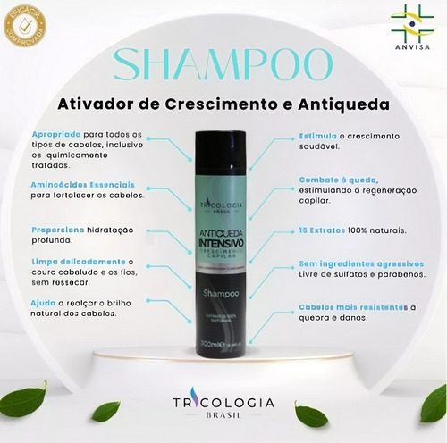 Produtos Para Tratar Queda E Calvície Shampoo Condicionador
