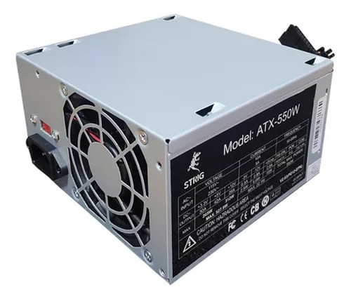 Fuente De Poder 550 Watts Marca Strig Atx Supply Computador