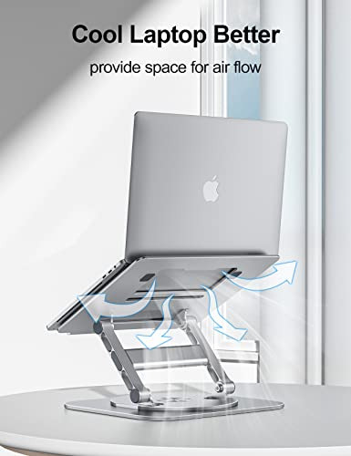 Soporte Para Laptop Mchose Para Escritorio, Base Giratoria