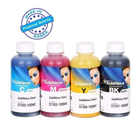 Nugu, 4 X 100 Ml De Sublimación De Tinta Profesionales Recam