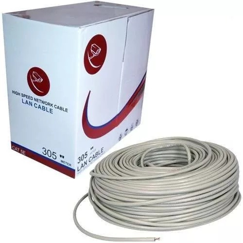 Bobina Cable De Red Utp Cat5e 305mts Camara Redes Lan Cctv