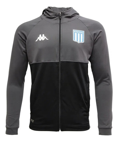 Campera Racing Club Salida Con Capucha Kappa Original 2023